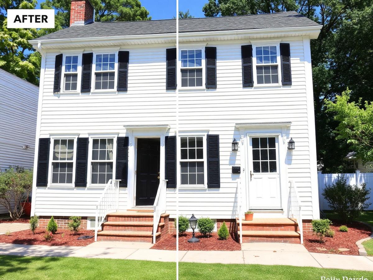 Exterior Painting after